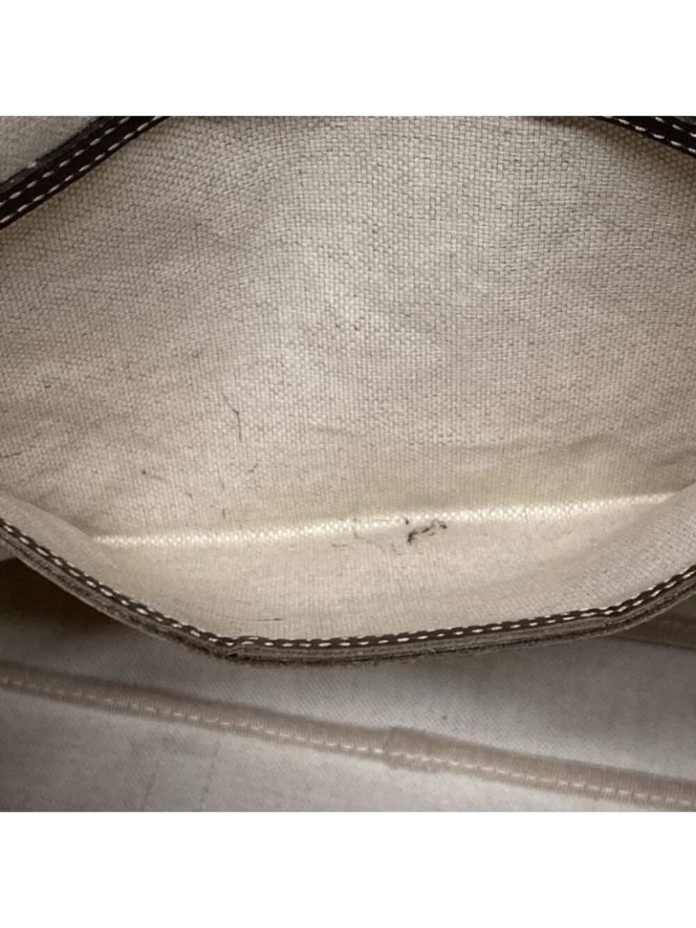 ★SOLD★ Gucci Business Bag GG Plus Supreme Dark Brown Beige No Lock Leather - Picture 15 of 15